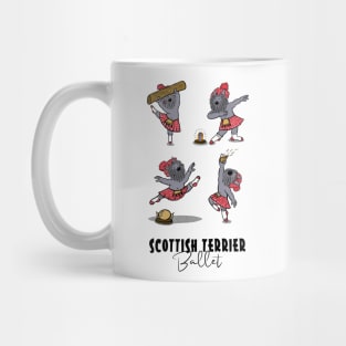 Scottish Terrier Ballet Mug